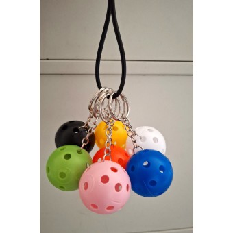 Schlüsselanhänger Unihockeyball